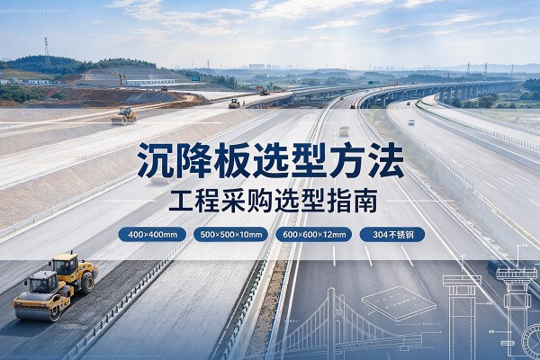 洱源沉降板选择方法