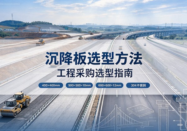 洱源沉降板选择方法