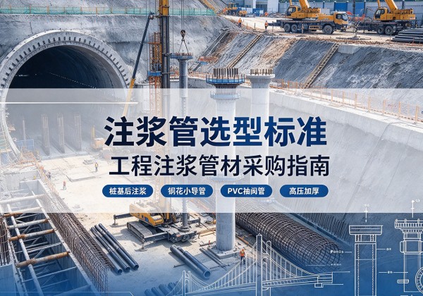 洱源注浆管选型标准